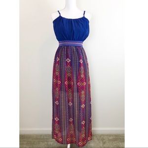 Pink Rose Women's Sheer Maxi Dress Size S